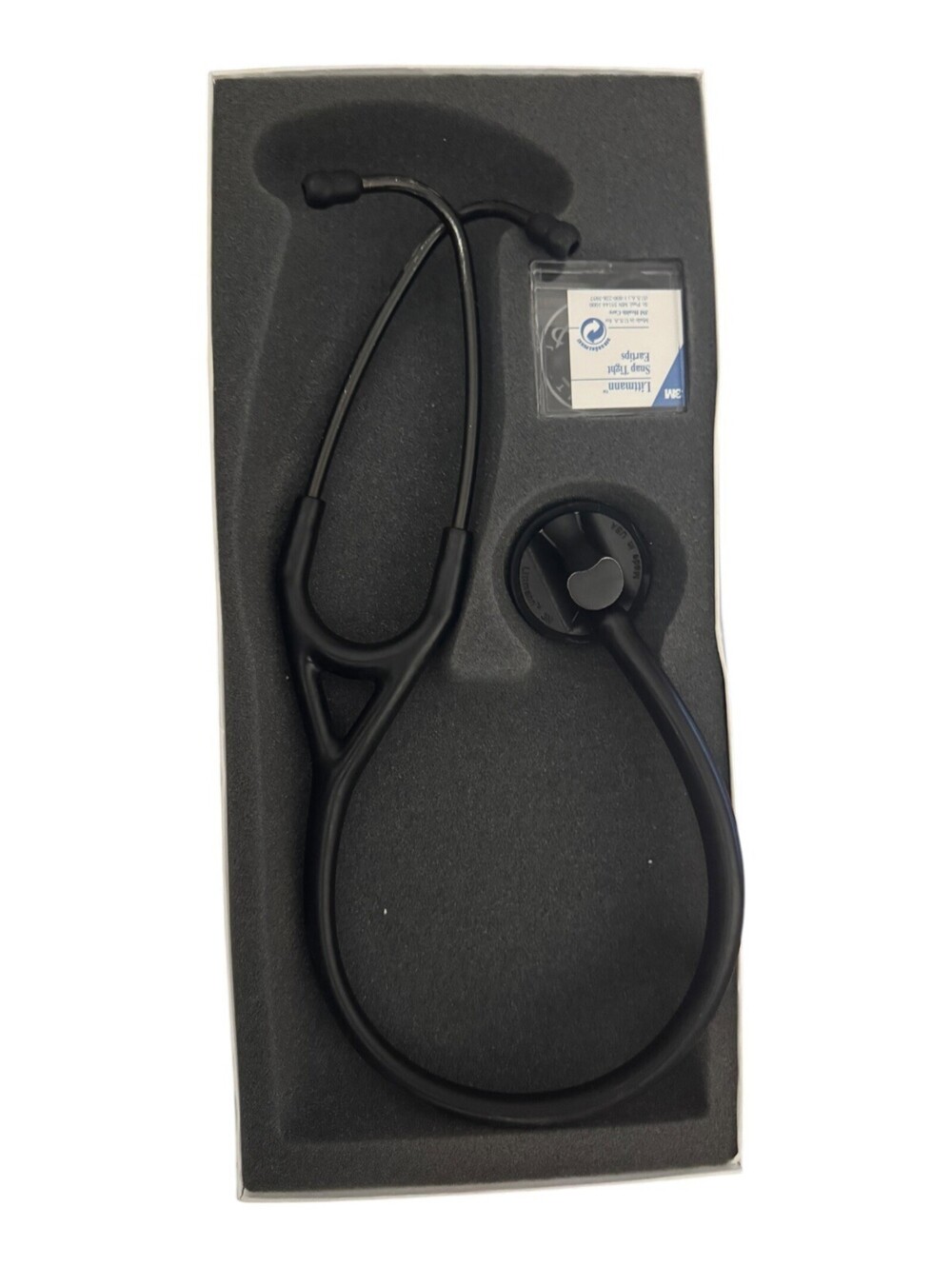 3M Littmann Cardiology Stethoscope Black Combination Chestpiece USA Made